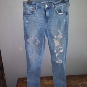 American Eagle destroyed Jeans guc